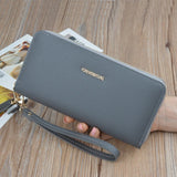 Large Capacity Women's Zipper Tassel Wallet