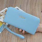 Large Capacity Women's Zipper Tassel Wallet