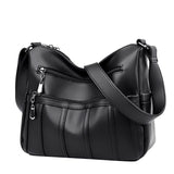 Leather Crossbody Bag for Women Shoulder Handbag Messenger Bag