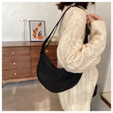 Nylon Crossbody Shoulder Bag Handbag Dumpling Phone Pouch