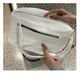 Women Soft PU Leather Shoulder Bag Large Capacity Crossbody Handbag