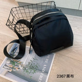 Women's Oxford Cloth Shoulder Bag Lightweight Crossbody Shell Bag