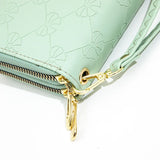 Women Wallet Bow Ladies Clutch Bag Double Zipper Hand Strap Star 829