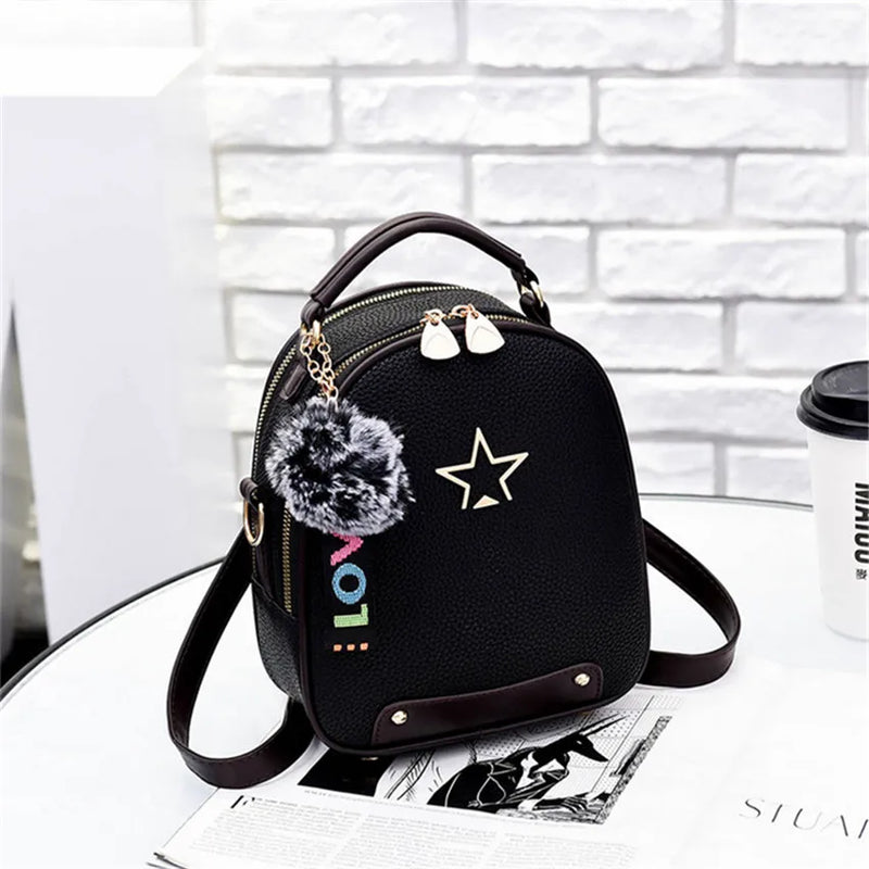 Women's Mini Backpack Anti Theft School Bag