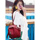 Womens Backpack Girls Drawstring School Bag Shoulder Bag Waterproof