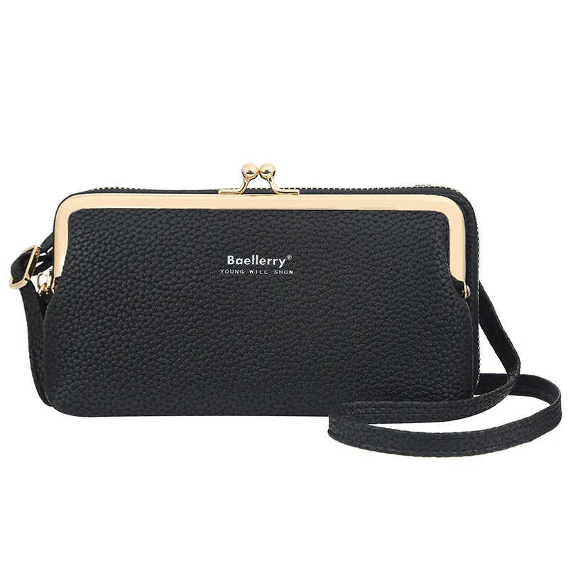 Women's Crossbody Bag PU Handbags Phone Wallet Clutch Shoulder Purse