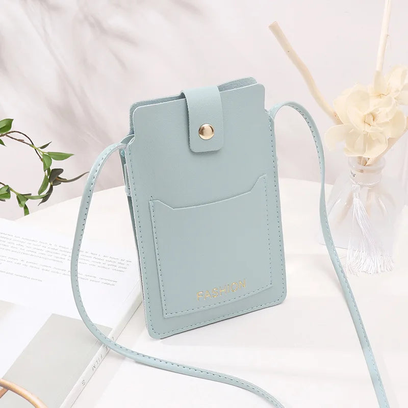 Women's Crossbody Bags Purse Clutch Phone Wallet PU Handbags Shoulder Bag