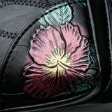 Wild Multi-layer Messenger Bag Leather Strap Crossbody Bag