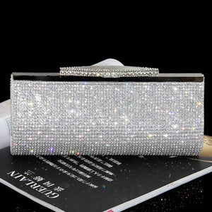 Diamond Banquet Clutch Bag for Women