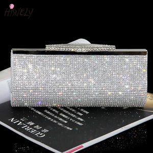Diamond Banquet Clutch Bag for Women