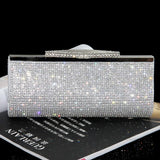 Diamond Banquet Clutch Bag for Women