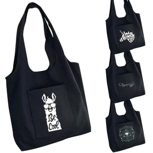 Kpop Large Tote Bag Shoulder Bag Washable Foldable