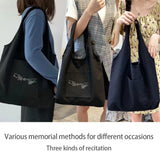 Kpop Large Tote Bag Shoulder Bag Washable Foldable