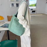 Canvas Crossbody Bags for Women Cotton Cloth School Bag