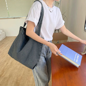 Canvas Crossbody Bags for Women Cotton Cloth School Bag