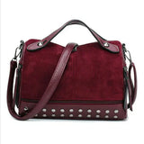 Large Tote Bag Shoulder Handbag Studded Crossbody Shopper Bag