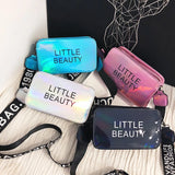 Women's Laser Evening Clutch Bag Mini Sweet Candy Shoulder Bag