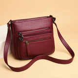 Women's Leather Satchel Shoulder Bag Crossbody Messenger Purse