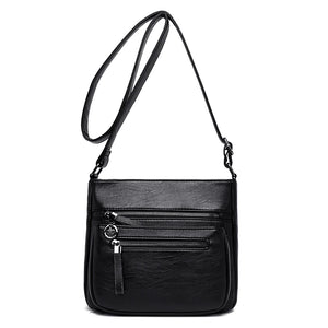 Women's Leather Satchel Shoulder Bag Crossbody Messenger Purse