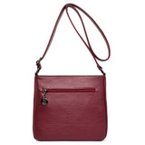 Women's Leather Satchel Shoulder Bag Crossbody Messenger Purse