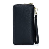Womens Long Organizer Wallet with Interior Zipper Compartment