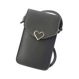 Touchable Leather Female Pouch Crossbody Mini Bag