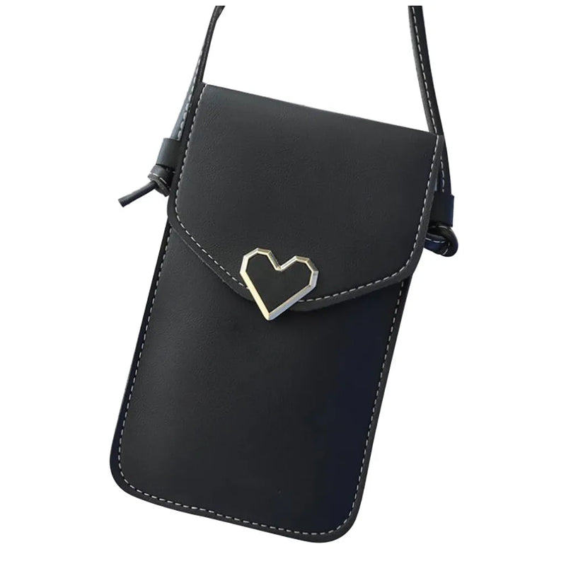 Touchable Leather Female Pouch Crossbody Mini Bag