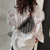Womens Shoulder Bag Shell Crossbody Bags Vintage Letter Handbags