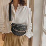 Vintage Letter Handbags Women Shell Shape Shoulder Bag