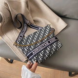 Vintage Letter Women Crossbody Bags Woman Handbags Versatile Handbag