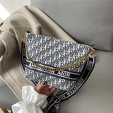 Vintage Letter Women Crossbody Bags Woman Handbags Versatile Handbag