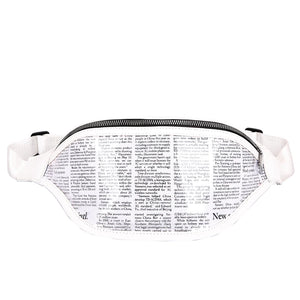 Women's Small Waist Bag PVC Bum Bag Lady Purse Phone Pouch Travel Waist Bag