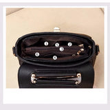 Womens Leather Tote Handbag Red Green Pink Cross Body Shoulder Bag