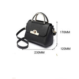 Womens Leather Tote Handbag Red Green Pink Cross Body Shoulder Bag