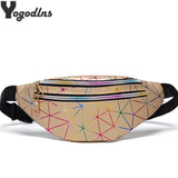 Women's Waist Bag Fanny Pack PU Leather Zipper Pouch
