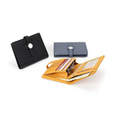 Women's Leather Fold Wallet Short Money Bag Change Purse Small Wallet
