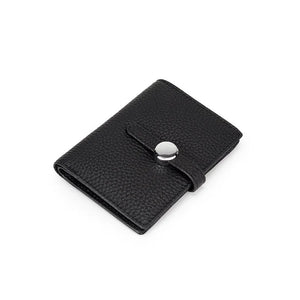 Women's Leather Fold Wallet Short Money Bag Change Purse Small Wallet