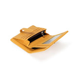 Women's Leather Fold Wallet Short Money Bag Change Purse Small Wallet