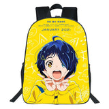 Wonder Egg Priority Backpack Boy Girl Bag Men Bookbag Students School Bags Anime