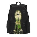 Wonderland Key Backpacks Unisex Bags Men Women School