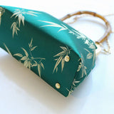 Vintage Wood Hand Bag Chain Women Shoulder Crossbody Bag