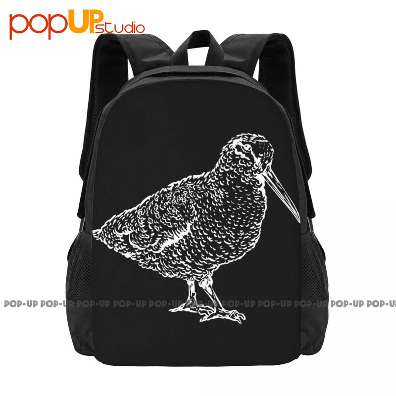 Woodcock Bird American Birds Lover Hunter Backpack Large Capacity Foldable