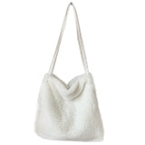 Japanese Style Woolen Bag for Women Autumn Winter