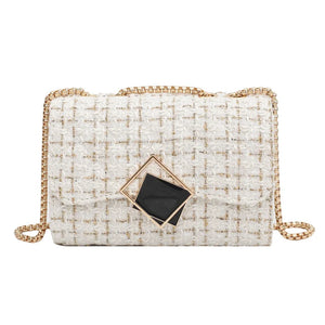 Woolen Women Bag Chain Shoulder Messenger Bag