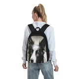 Border Collie Backpacks Men Women Bag
