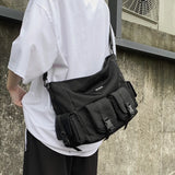 Japanese Style Messenger Bag for Men and Women