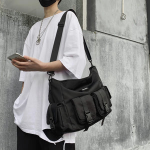 Japanese Style Messenger Bag for Men and Women