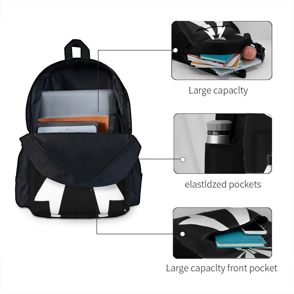 Vintage School Backpack for Men and Women