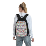 World Flags With Names Backpacks Men's Backpacks Bags For Women