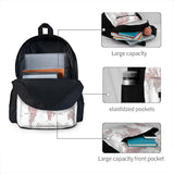 Adventure Awaits World Map Backpack Men Women